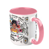 God Says You Are - Personalized African American Accent Mug