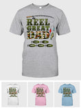 Western Reel Great Dad Camouflage - Personalized Father T-shirt And Hoodie