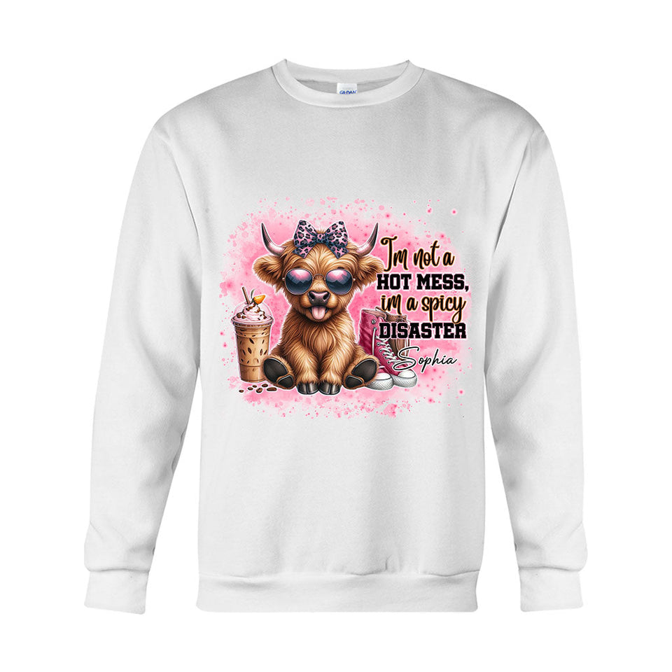 I'm Not A Hot Mess - Personalized T-shirt And Hoodie