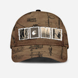 Vintage Fishing Custom Name - Personalized Fishing Classic Cap