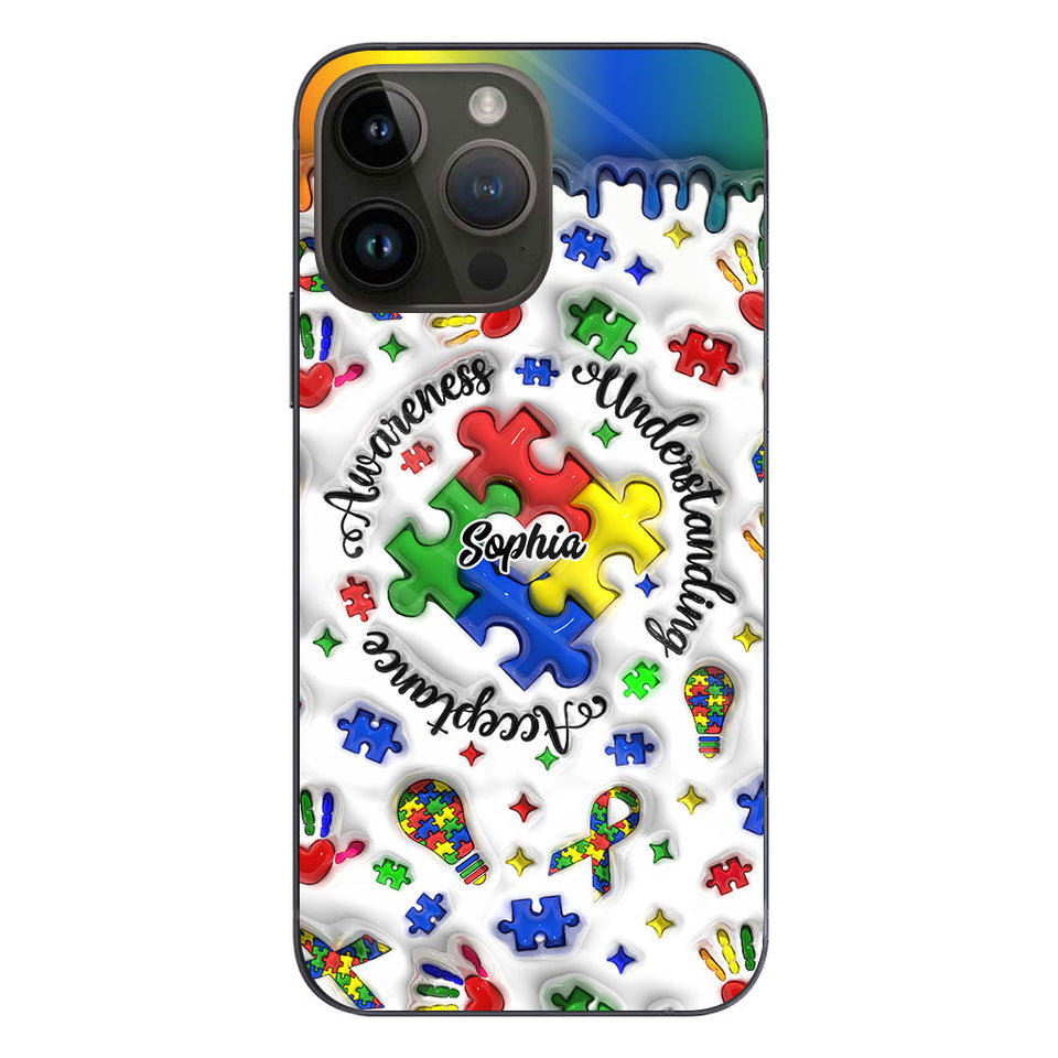Sensibilisation à l'autisme - Coque de téléphone personnalisée pour la sensibilisation à l'autisme