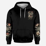 Dragonfly & Flowers - Personalized Dragonfly All Over Shirt