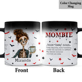 Mombie Drink Coffee - Personalized Mother Mug