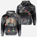 Any Title The Call I wish I Could Make - Personalized Memorial All Over Shirt