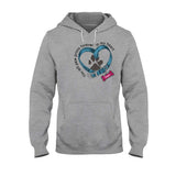 You Left Paw Prints Forever In My Heart - Personalized Dog T-shirt And Hoodie
