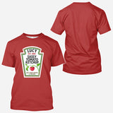 Sassy Ketchup Spicy Mustard Condiment Costume - Personalized Halloween All Over Shirt