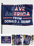 Save The Country - Anti Trump House Flag
