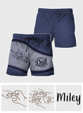 Best Dad Ever - Personalized Father Men Shorts