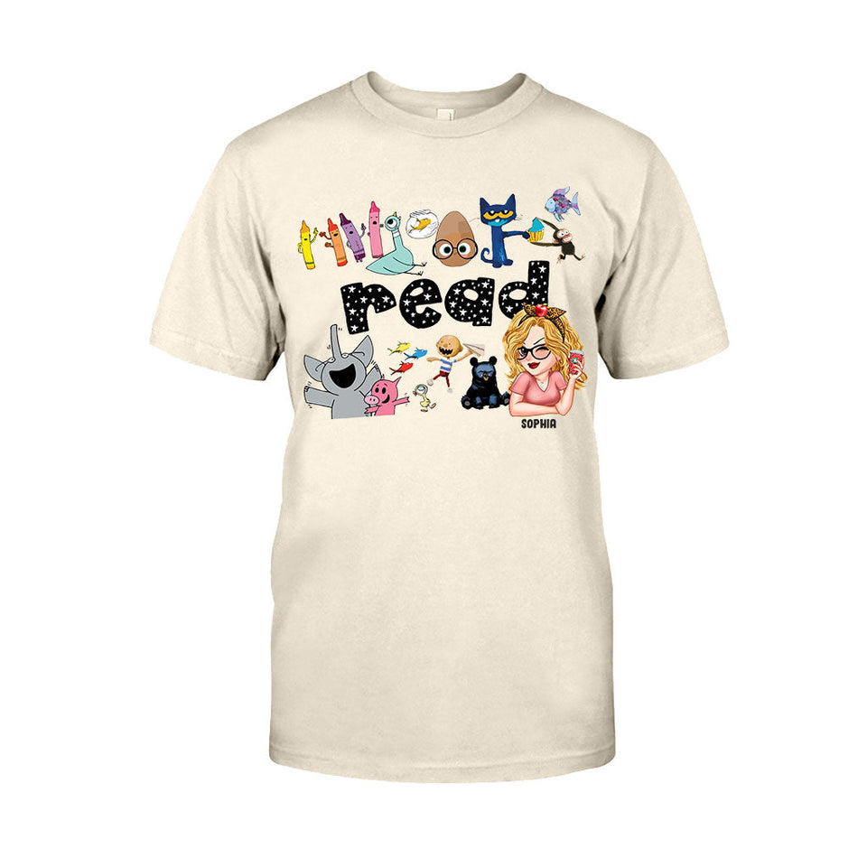 Read - Personalized Teacher T-shirt And Hoodie