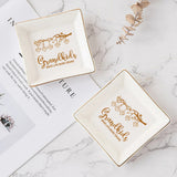 Grandkids Make Life More Grand - Personalized Grandma Jewelry Dish