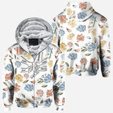 Mom's Love Hands Holding Pastel Floral - Personalized Mother All Over Shirt