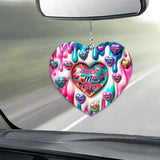 Best Mom Grandma Ever - Personalized Mother Car Ornament