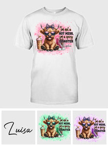 I'm Not A Hot Mess - Personalized T-shirt And Hoodie