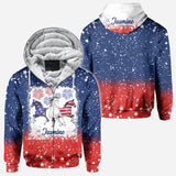 Horse Independence Day Pattern - Personalized Horse All Over Shirt