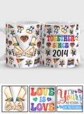 Together Since - Personalized LGBT Support Mug