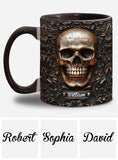 Skull Lover - Personalized Skull Accent Mug