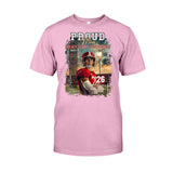Pround Mom/ Dad/... Game Day & Everyday - Personalized Football T-shirt And Hoodie