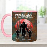 Grandpasquatch - Personalized Father Accent Mug