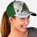 I Just Want To Work In My Garden And Hang Out With My Pets - Personalized Gardening Classic Cap