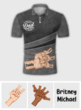 Best Dad Ever - Personalized Father Polo Shirt