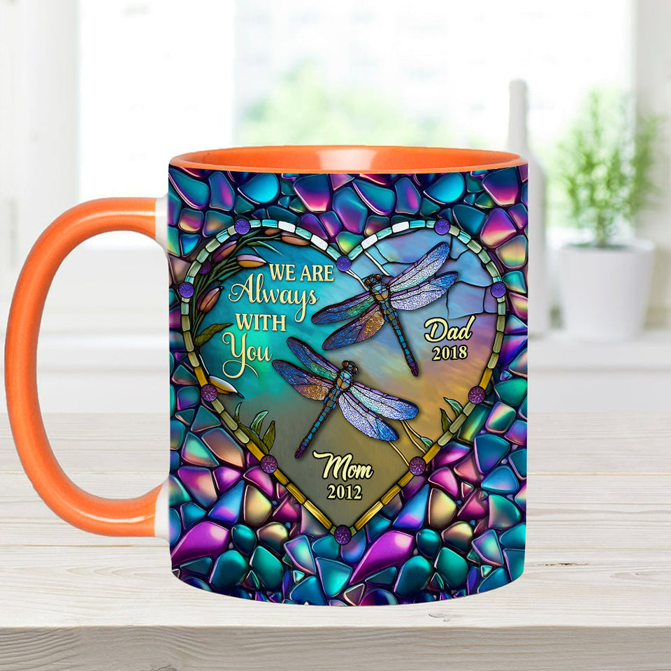 Je suis toujours avec toi - Mug commémoratif personnalisé