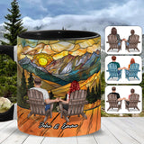 You And Me We Got This - Personalized Couple Accent Mug