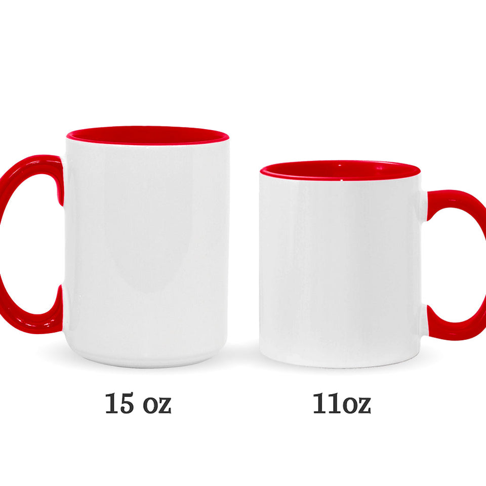 A Wise Woman Once Said - Personalized Retired Accent Mug