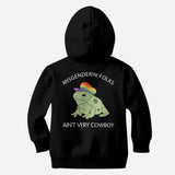 Misgendering Folks Aint Very Cowboy - Personalized LGBT Support All Over Shirt