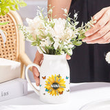 Nana Gigi Mama Sunflower - Personalized Grandma Ceramic Flower Vase