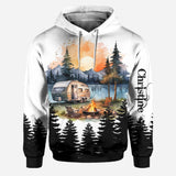 Love Camping - Personalized Camping Hoodie and Leggings