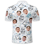 Best Dad By Far - Personalized Golf Polo Shirt