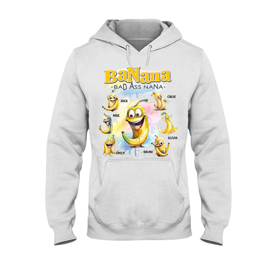 Banana Grandma - Personalized Grandma T-shirt And Hoodie