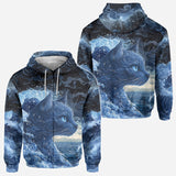 The Blue Cat Wave - Cat All Over Shirt