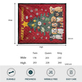 Merry Woofmas - Dog Quilt
