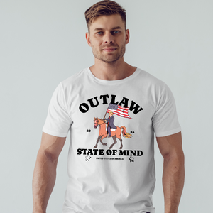 Outlaw State of Mind Western Donald Daddy Shirt, Trump 2024 Shirt, Maga 2024 Shirt, Trump Support Gifts