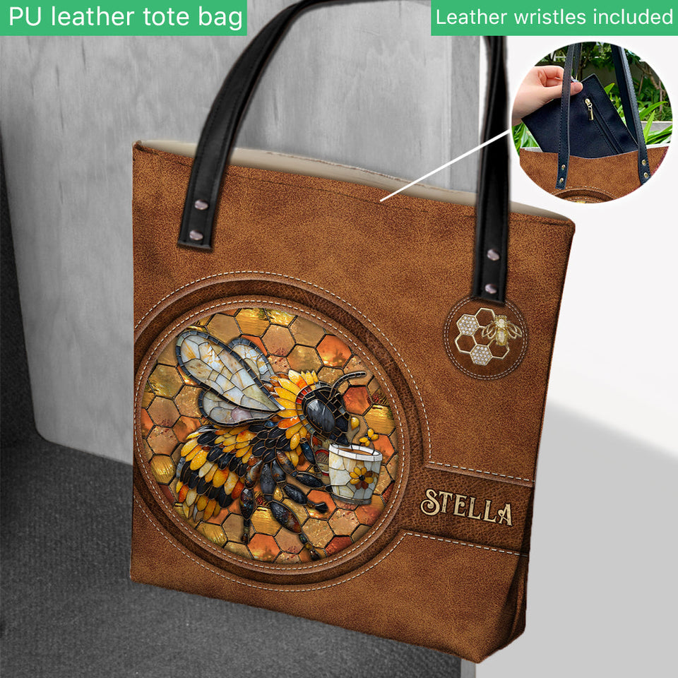 Love Bees - Personalized Bee Tote Bag