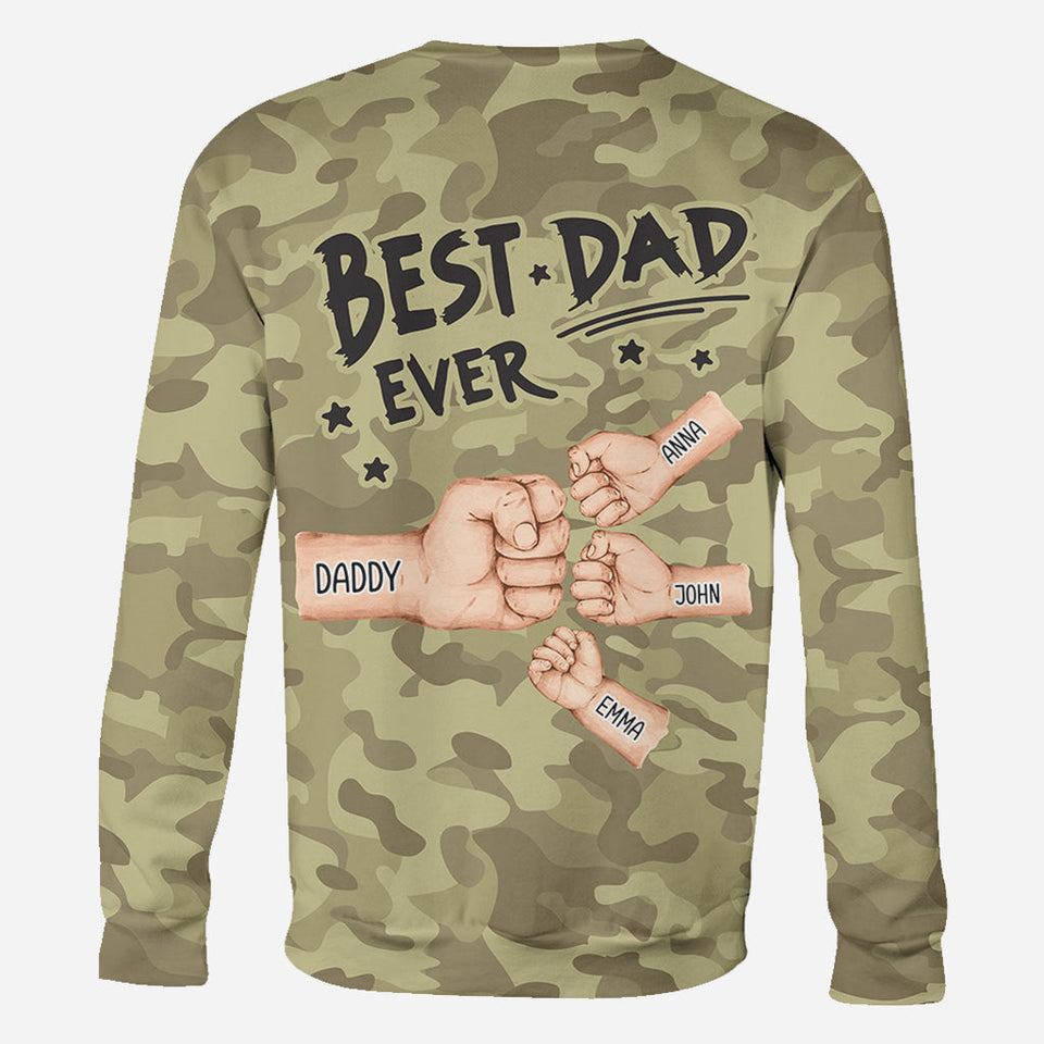 Best Dad Ever - Personalized Father All Over Shirt