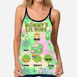 Mommy Lil Buds - Personalized Mother Cross Tank Top and Leggings