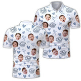 Best Dad Ever - Personalized Father Polo Shirt