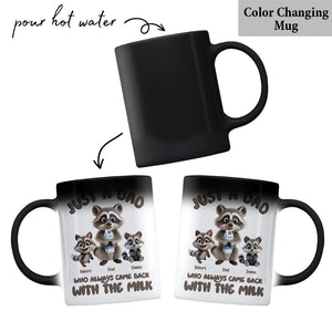 Just A Dad Who Always Came Back With The Milk - Personalized Father Mug
