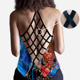 In My Next Life I Want To Be The Karma Fairy - Personalized Skull Cross Tank Top