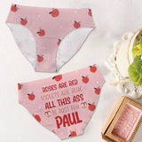 Customized Women's Briefs - Personalized Couple Women's Briefs