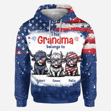 This Grandma Belongs To These Cuties - Personalized All Over Shirt