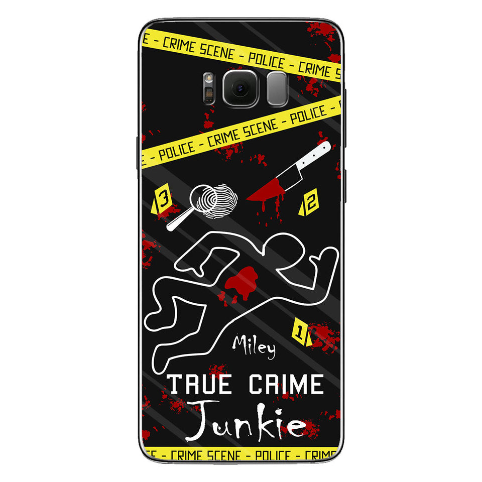 True Crime Junkie - Personalized Phone Case