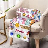 Mental Health Matter - Personalized Mental Health Awareness Blanket