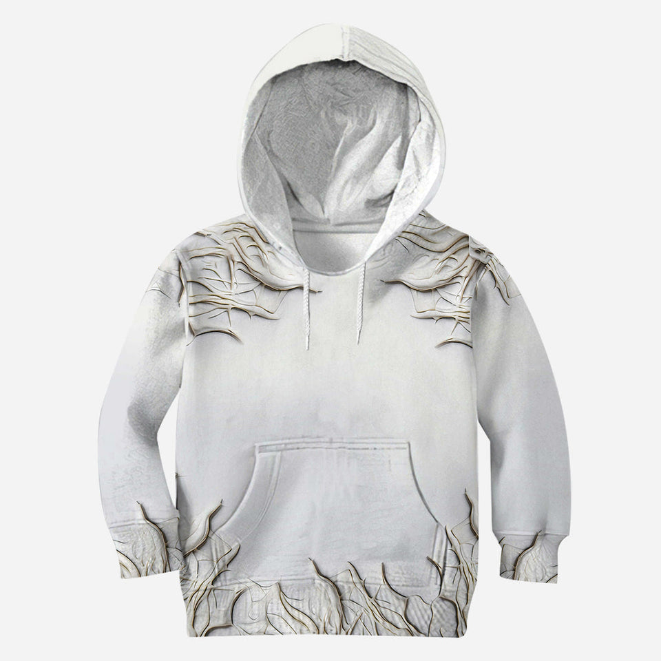 Beautiful White Skeleton - Personalized Skull All Over Shirt