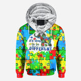 C'est normal d'être différent - T-shirt de sensibilisation à l'autisme