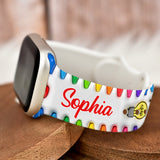 Teach Love Inspire - Personalized Teacher Apple Watch Band