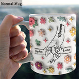 Holding Hands - Personalized Mother Mug