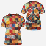 Trippie Hippie Sign - Personalized Hippie All Over Shirt